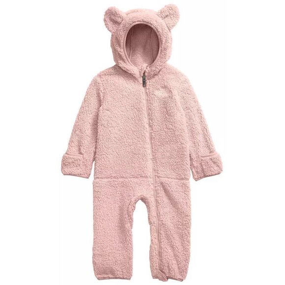 The North Face Infants’ Campshire Fleece One-Piece Pink Moss 18-24M NWT - Picture 3 of 4